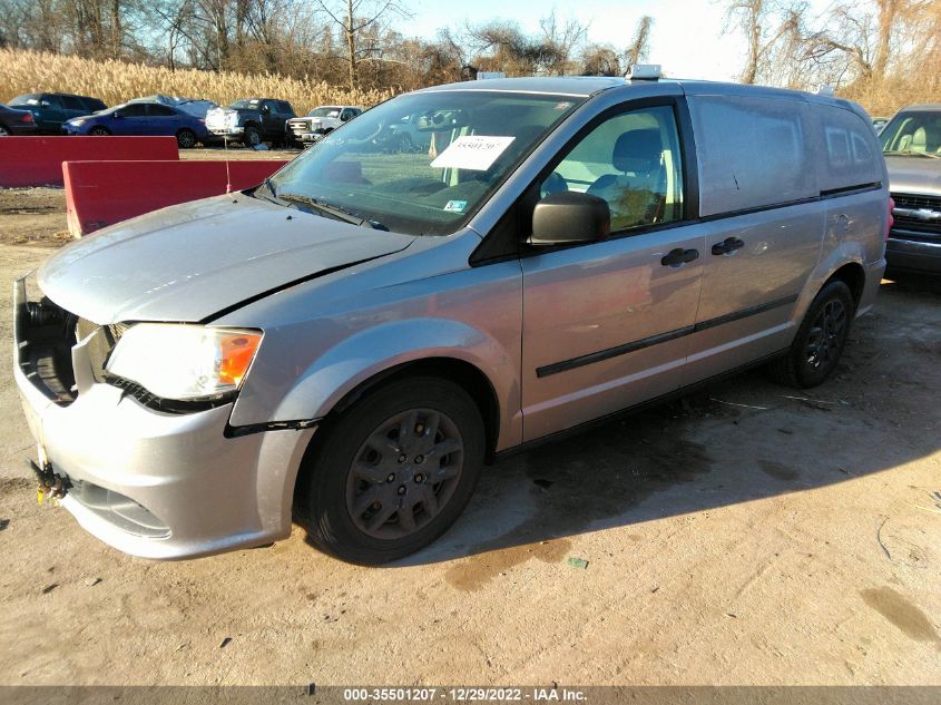 2014 RAM CARGO VAN TRADESMAN 2C4RRGAG0ER335029