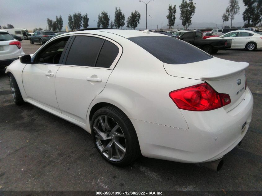 2013 INFINITI G37 SEDAN SPORT 6MT JN1CV6AP7DM302500