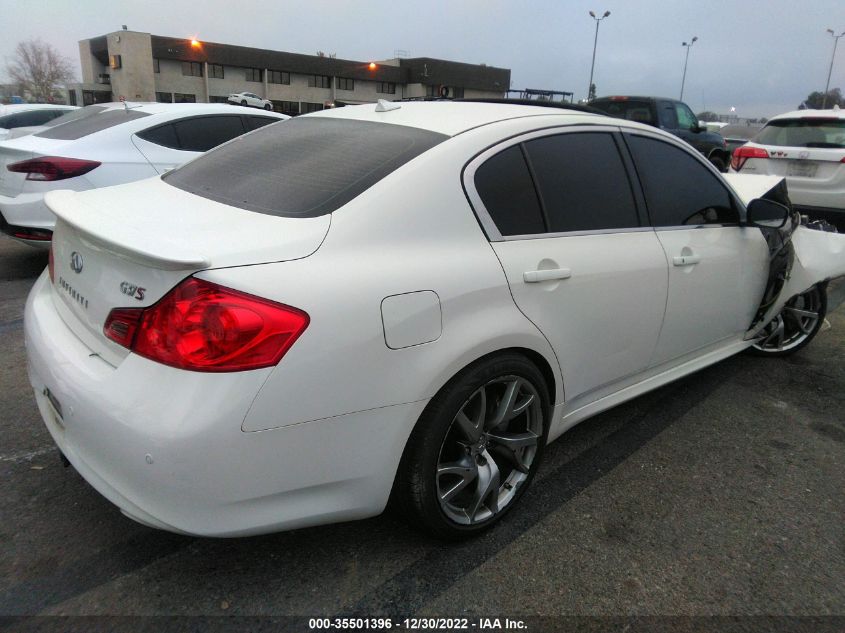 2013 INFINITI G37 SEDAN SPORT 6MT JN1CV6AP7DM302500