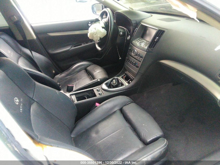 2013 INFINITI G37 SEDAN SPORT 6MT JN1CV6AP7DM302500
