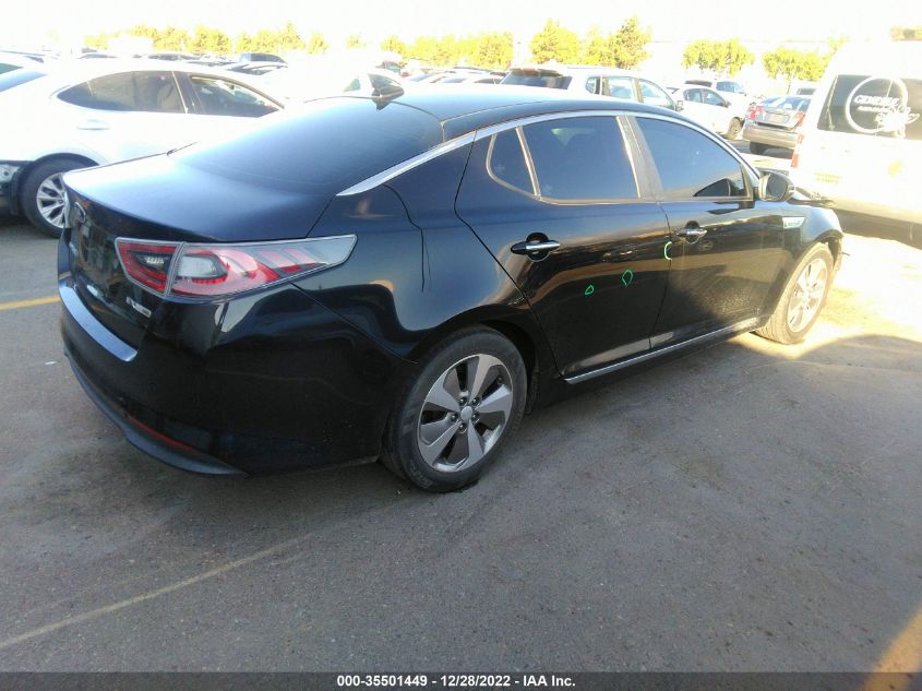 2014 KIA OPTIMA HYBRID EX KNAGN4AD4E5066468