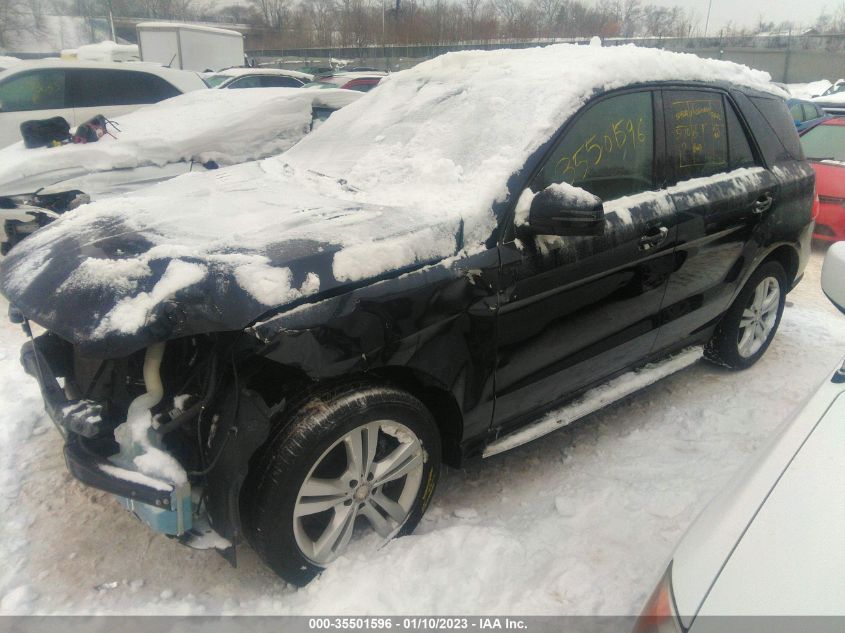 2014 MERCEDES-BENZ M-CLASS ML 350 4JGDA5HB6EA336881