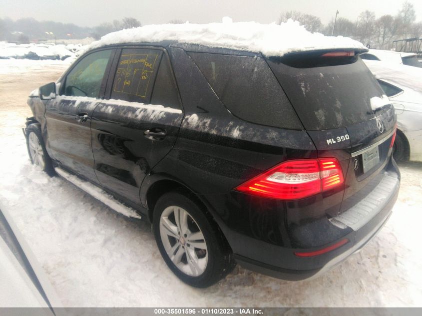 2014 MERCEDES-BENZ M-CLASS ML 350 4JGDA5HB6EA336881