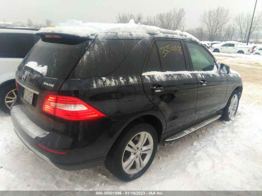 2014 MERCEDES-BENZ M-CLASS ML 350 4JGDA5HB6EA336881