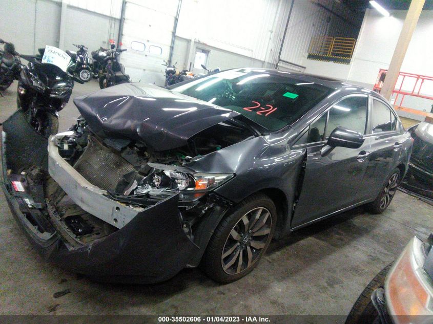 2014 HONDA CIVIC SEDAN EX-L - 19XFB2F93EE236419