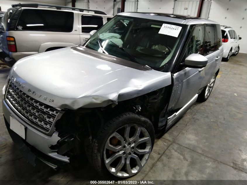 2015 LAND ROVER RANGE ROVER SUPERCHARGED SALGS2TF4FA211394