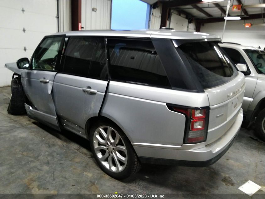 2015 LAND ROVER RANGE ROVER SUPERCHARGED SALGS2TF4FA211394