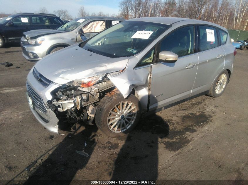 VIN 1FADP5BU4DL549754 2013 FORD C-MAX HYBRID no.2