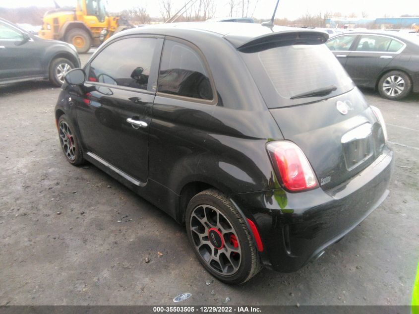 2013 FIAT 500 TURBO - 3C3CFFHH1DT635847
