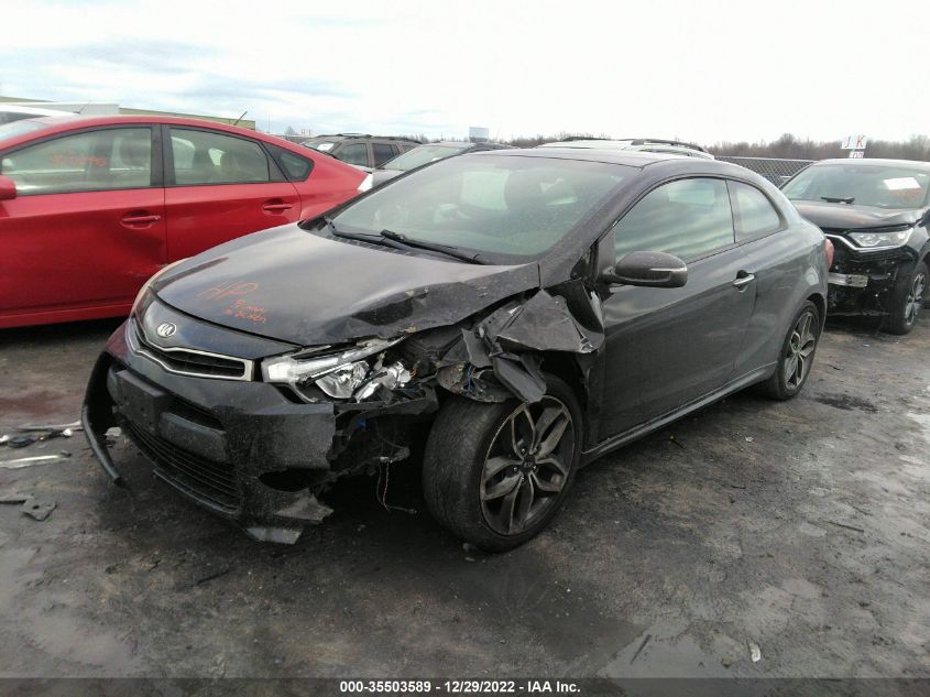 2014 KIA FORTE KOUP SX KNAFZ6A30E5195908