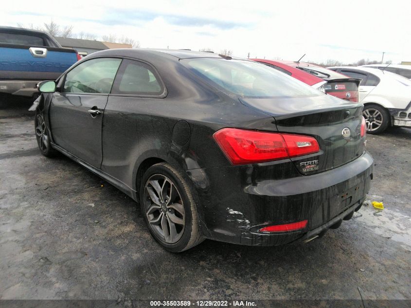 2014 KIA FORTE KOUP SX KNAFZ6A30E5195908