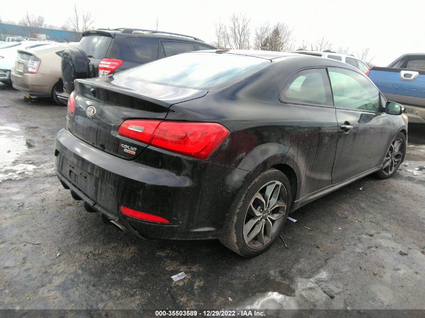 2014 KIA FORTE KOUP SX KNAFZ6A30E5195908