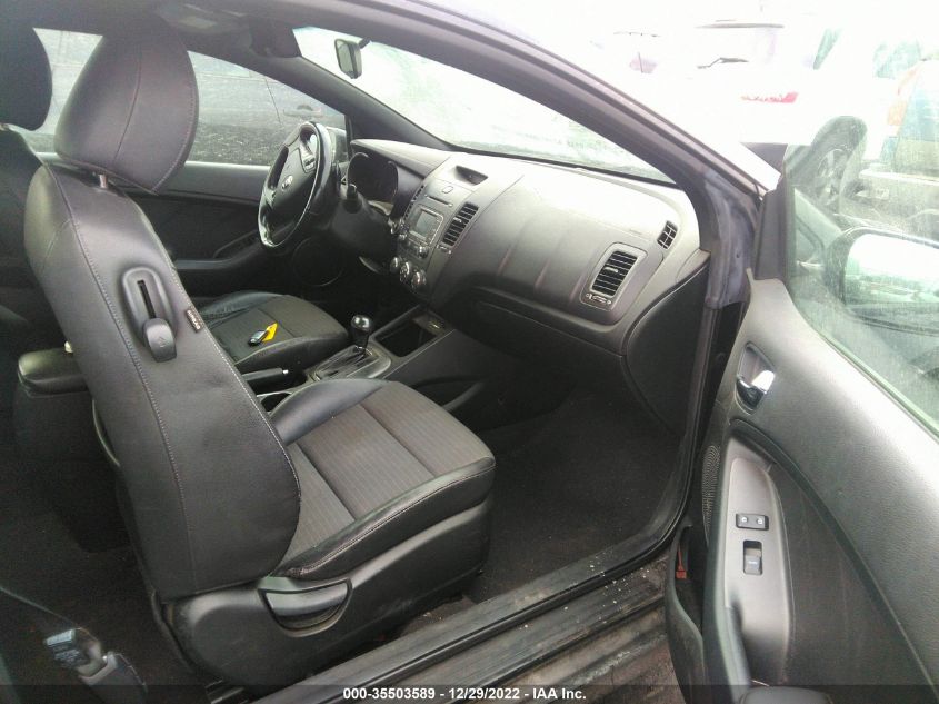 2014 KIA FORTE KOUP SX KNAFZ6A30E5195908