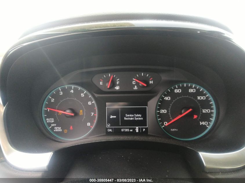 2019 CHEVROLET TRAVERSE LS - 1GNERFKWXKJ185386