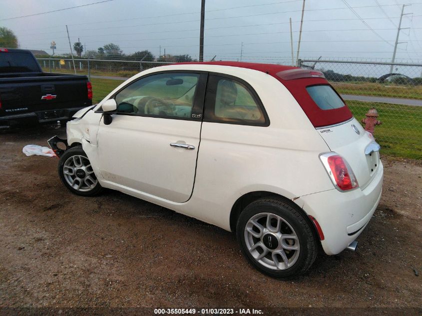 2014 FIAT 500C POP 3C3CFFDRXET167214