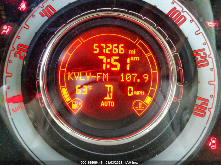 2014 FIAT 500C POP 3C3CFFDRXET167214