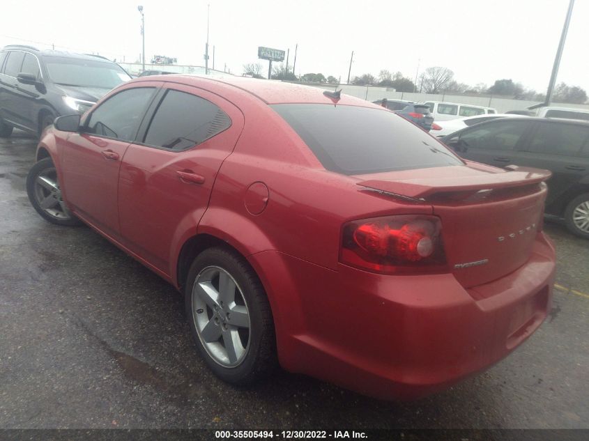 2014 DODGE AVENGER SE 1C3CDZAB6EN203589