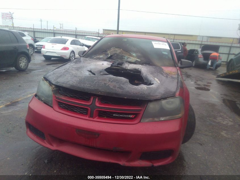 2014 DODGE AVENGER SE 1C3CDZAB6EN203589