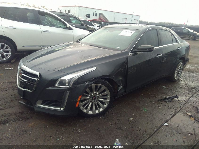 2015 CADILLAC CTS LUXURY - 1G6AX5S37F0127697