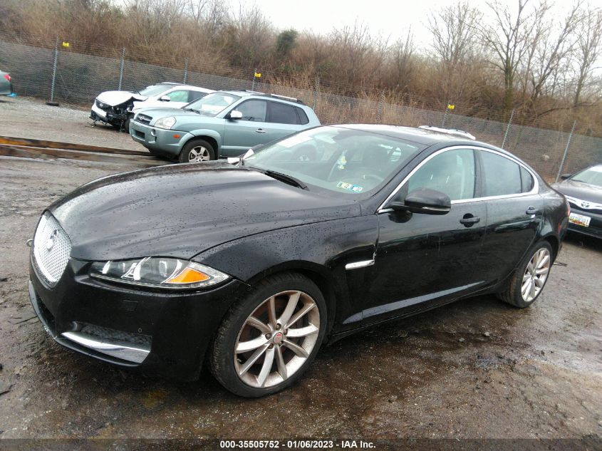 2013 JAGUAR XF V6 AWD SAJWJ0EF2D8S86060
