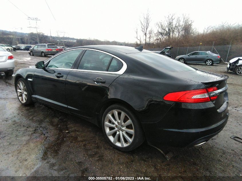 2013 JAGUAR XF V6 AWD SAJWJ0EF2D8S86060