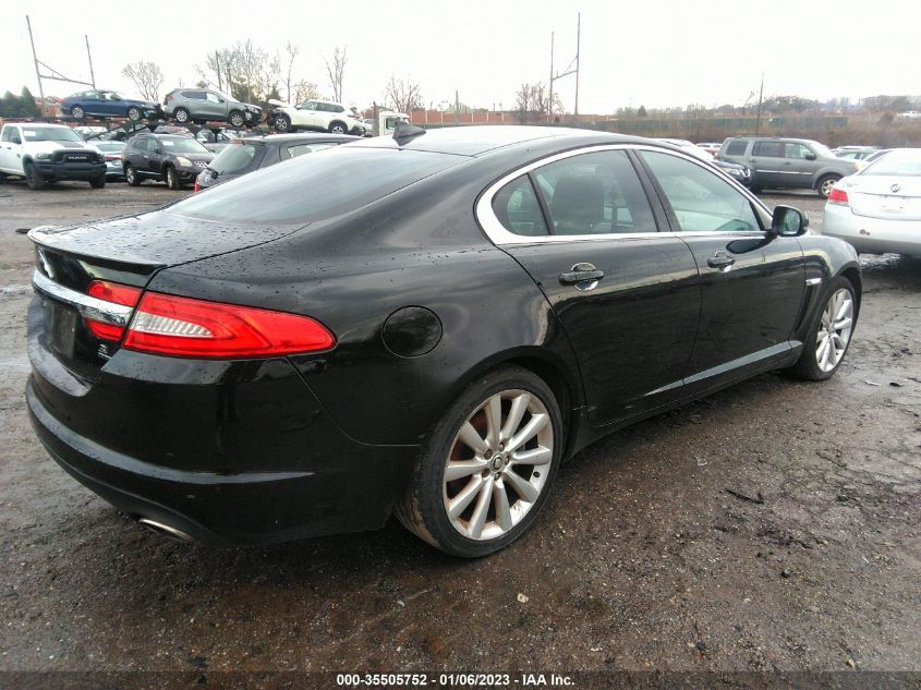 2013 JAGUAR XF V6 AWD SAJWJ0EF2D8S86060