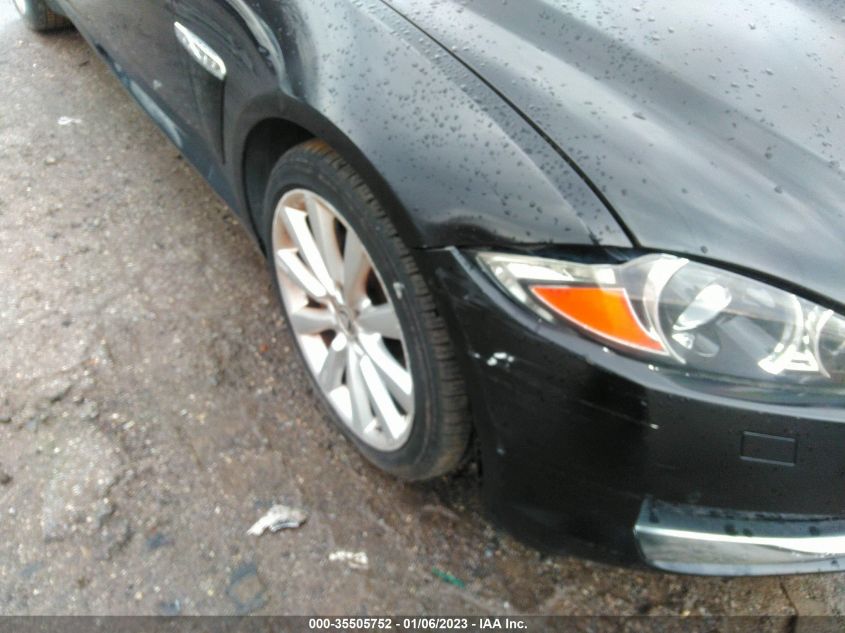 2013 JAGUAR XF V6 AWD SAJWJ0EF2D8S86060