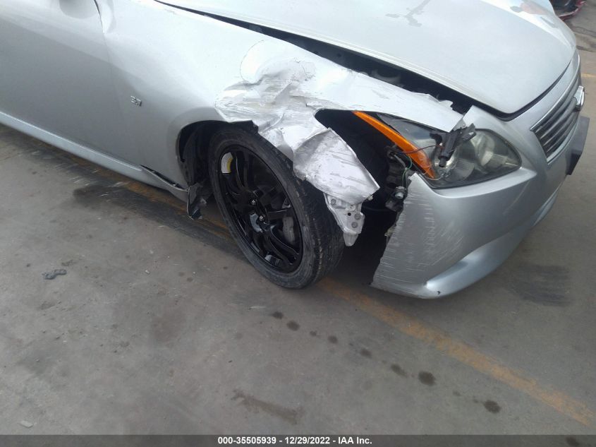 2014 INFINITI Q60 CONVERTIBLE JN1CV6FE7EM901437