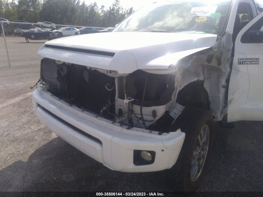 2015 TOYOTA TUNDRA 4WD TRUCK PLATINUM/1794 - 5TFAW5F18FX454724