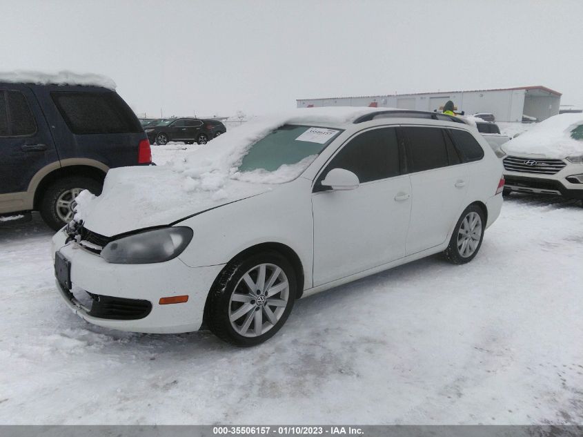 2014 VOLKSWAGEN JETTA SPORTWAGEN TDI W/SUNROOF 3VWPL7AJ7EM611408