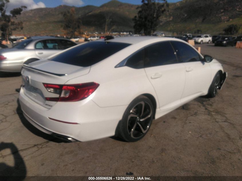 2022 HONDA ACCORD SEDAN SPORT - 1HGCV1F39NA007943