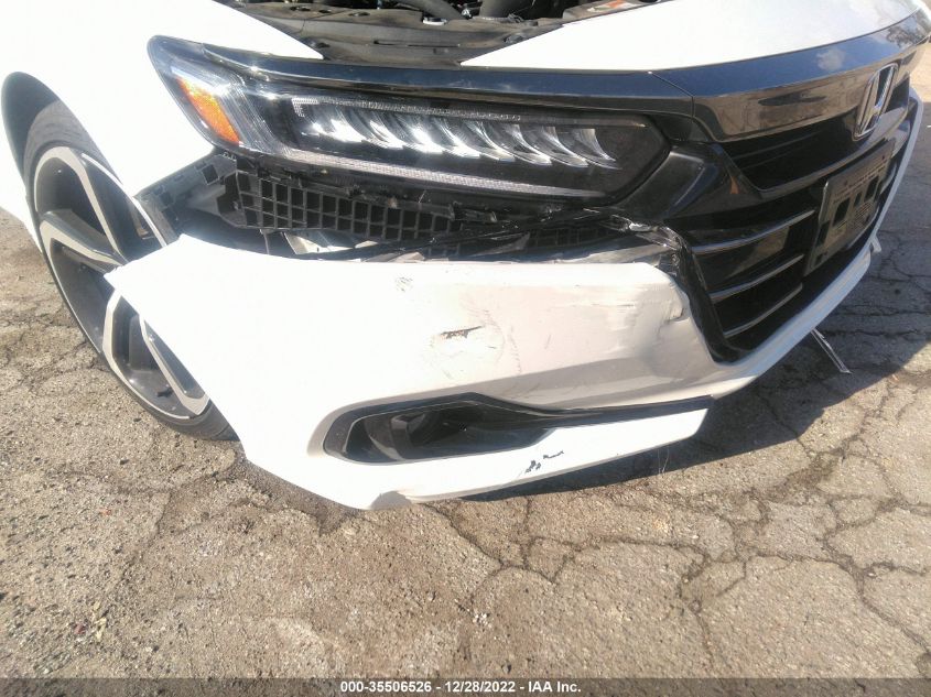 2022 HONDA ACCORD SEDAN SPORT - 1HGCV1F39NA007943