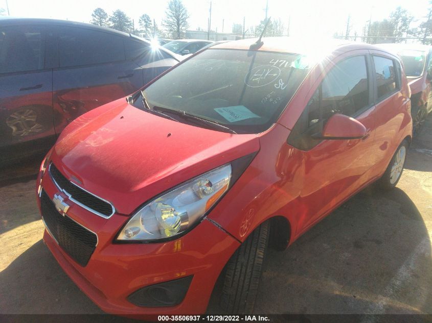 2014 CHEVROLET SPARK LT - KL8CD6S97EC471240