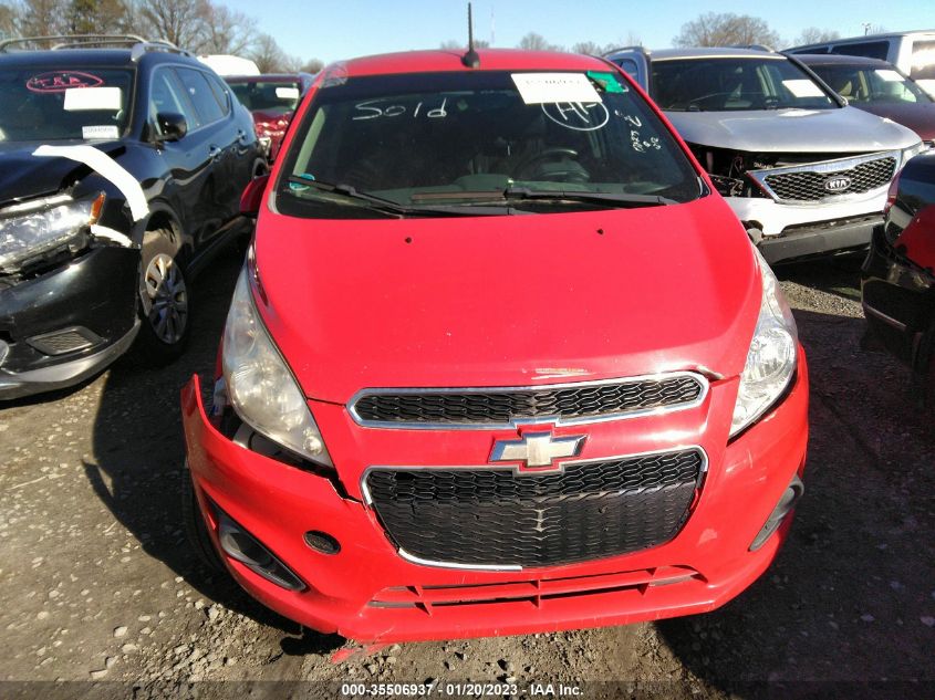 2014 CHEVROLET SPARK LT - KL8CD6S97EC471240