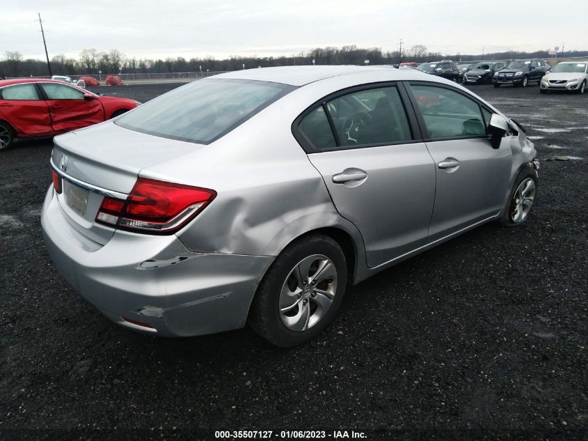 2013 HONDA CIVIC SDN LX 19XFB2F53DE229224