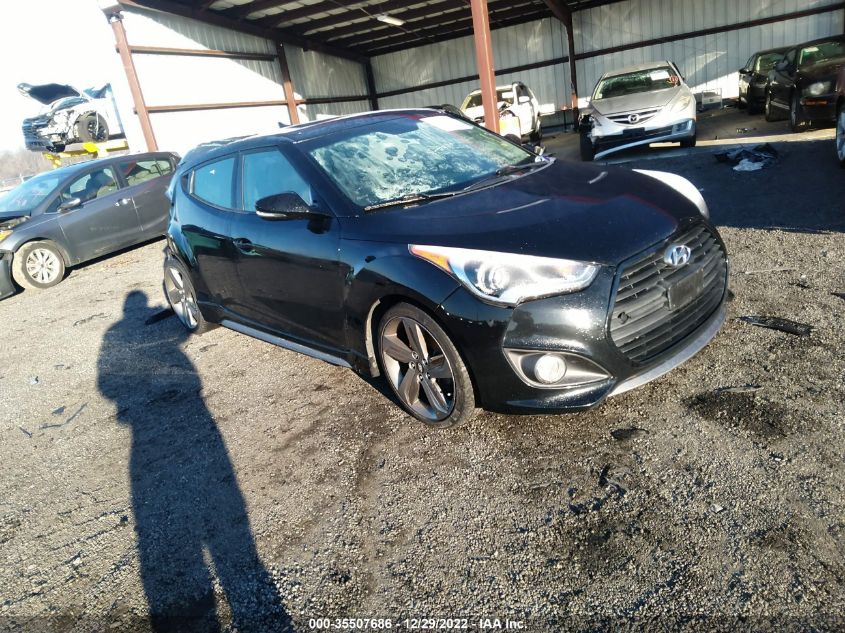 2015 HYUNDAI VELOSTER TURBO - KMHTC6AE5FU225187