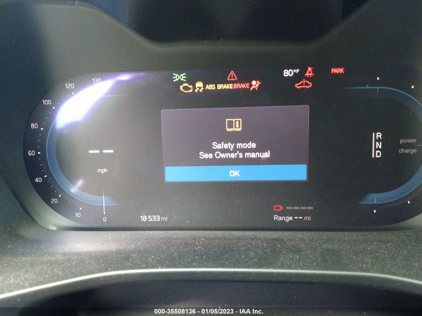 2022 VOLVO XC40 RECHARGE PURE ELECTRIC P8 TWIN PLUS YV4ED3UR4N2652665