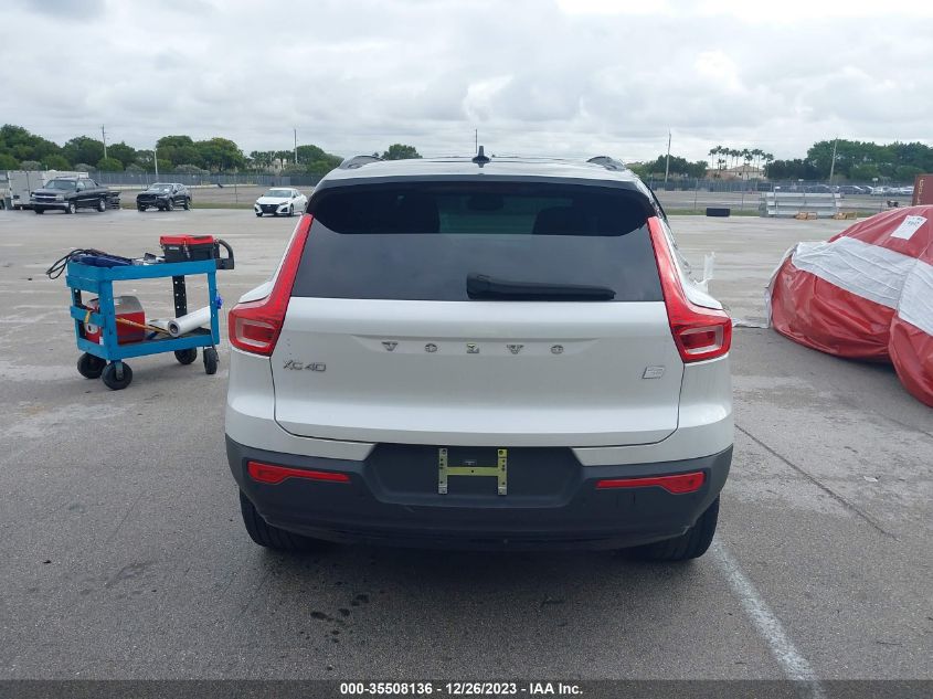 2022 VOLVO XC40 RECHARGE PURE ELECTRIC P8 TWIN PLUS YV4ED3UR4N2652665