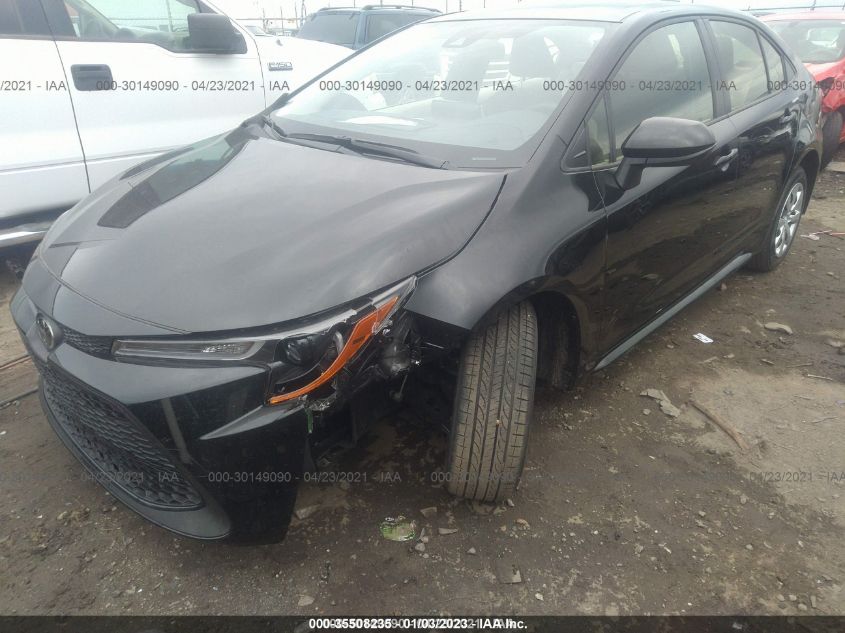 2021 TOYOTA COROLLA LE JTDEPMAE1MJ153862