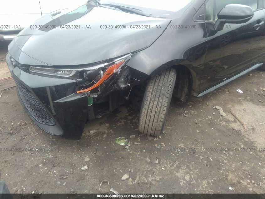 2021 TOYOTA COROLLA LE JTDEPMAE1MJ153862