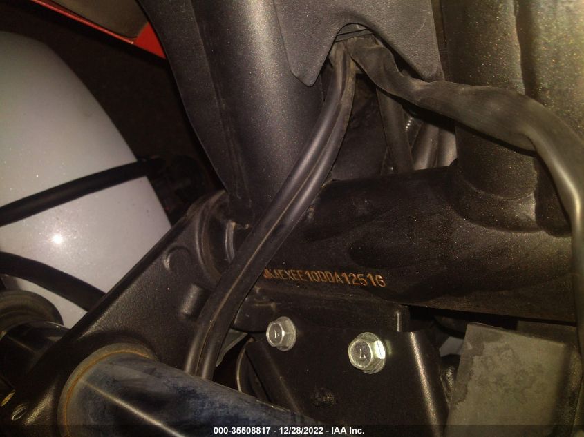 2013 KAWASAKI EX650 E JKAEXEE10DDA12516