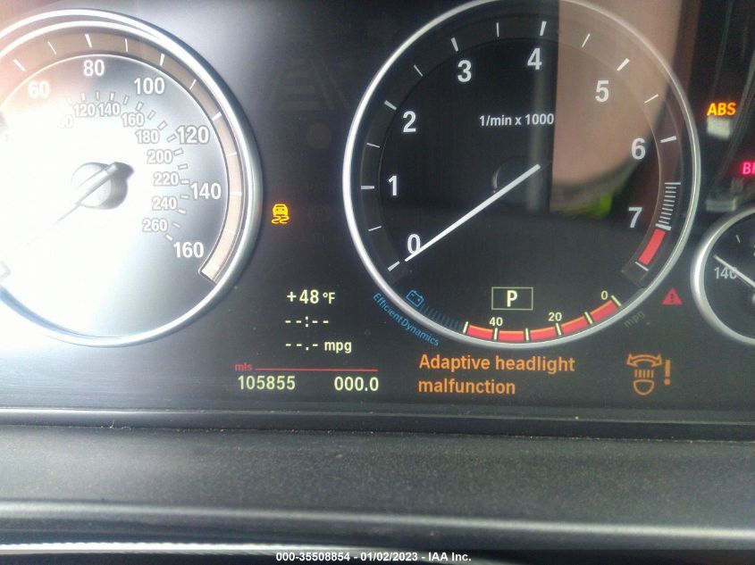 2013 BMW 5 SERIES 535I WBAFR7C59DC826332