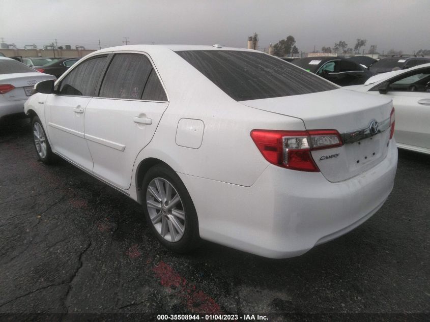 2014 TOYOTA CAMRY HYBRID LE/XLE/SE LIMITED EDITION 4T1BD1FK5EU107245
