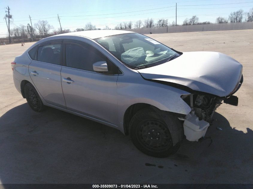 VIN 3N1AB7AP4DL658578 2013 NISSAN SENTRA no.1