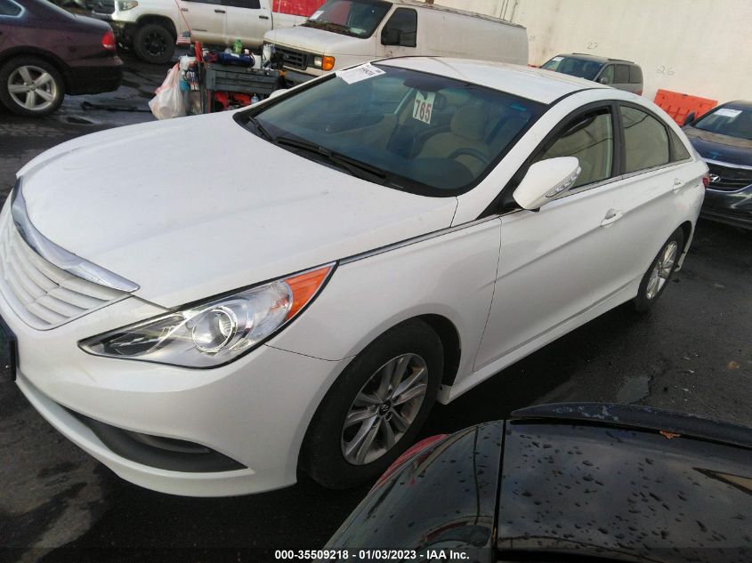 2014 HYUNDAI SONATA GLS - 5NPEB4AC0EH918440