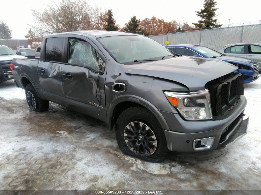 2017 NISSAN TITAN PRO-4X - 1N6AA1E54HN575385