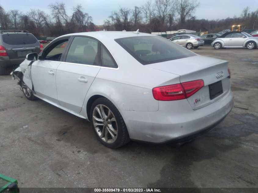 2014 AUDI S4 PREMIUM PLUS WAUBGAFL2EA081240