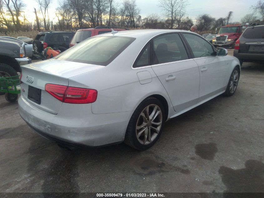 2014 AUDI S4 PREMIUM PLUS WAUBGAFL2EA081240