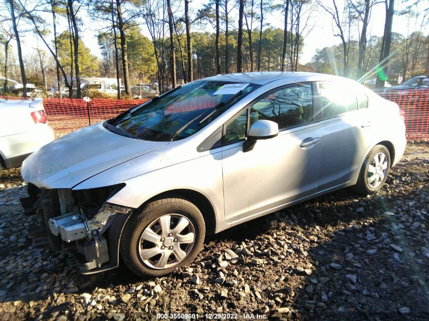 2013 HONDA CIVIC SDN LX 2HGFB2F5XDH562428