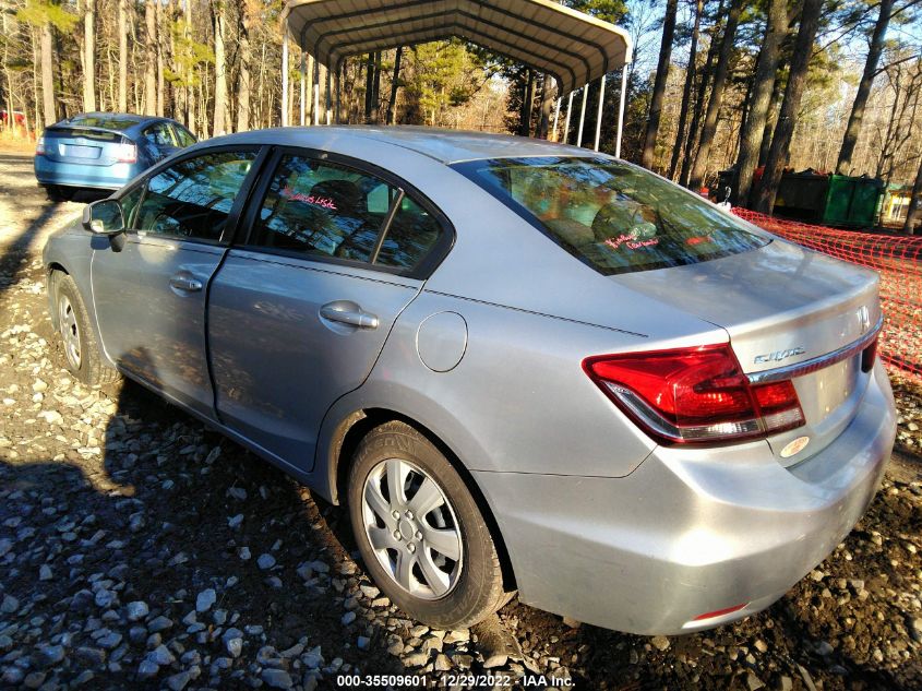2013 HONDA CIVIC SDN LX 2HGFB2F5XDH562428